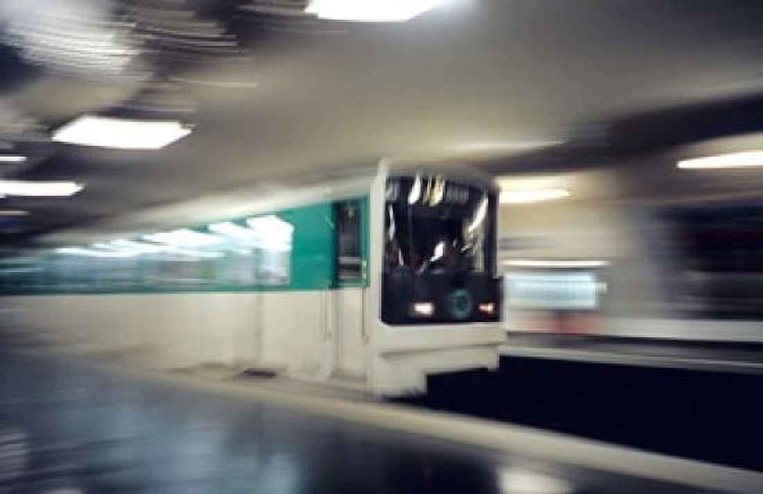 Metro Paris France Canvas Art - David Barnes DanitaDelimont (27 x 18)