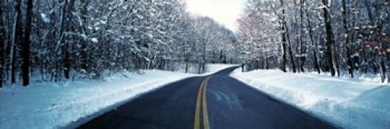 Metro Park Road OH USA Canvas Art - Panoramic Images (36 x 12)