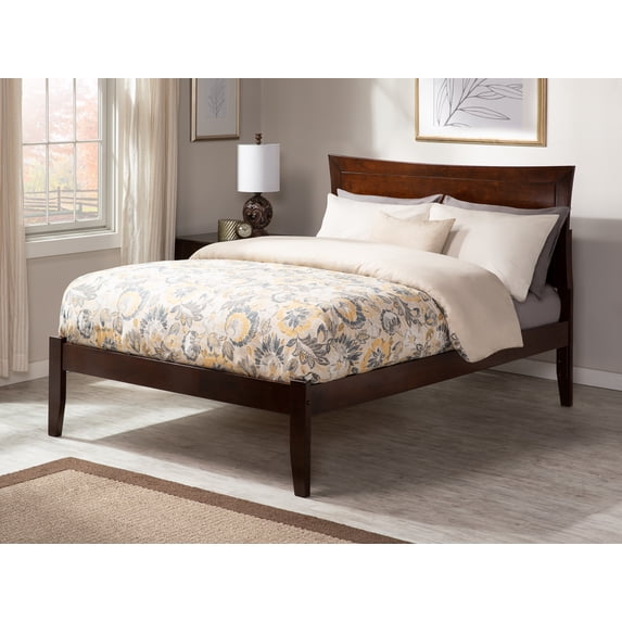 Metro Platform Bed with Open Foot Board in, Multiple Colors and Sizes