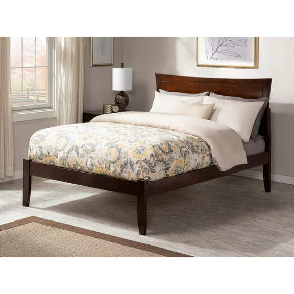 Metro Platform Bed with Open Foot Board in, Multiple Colors and Sizes