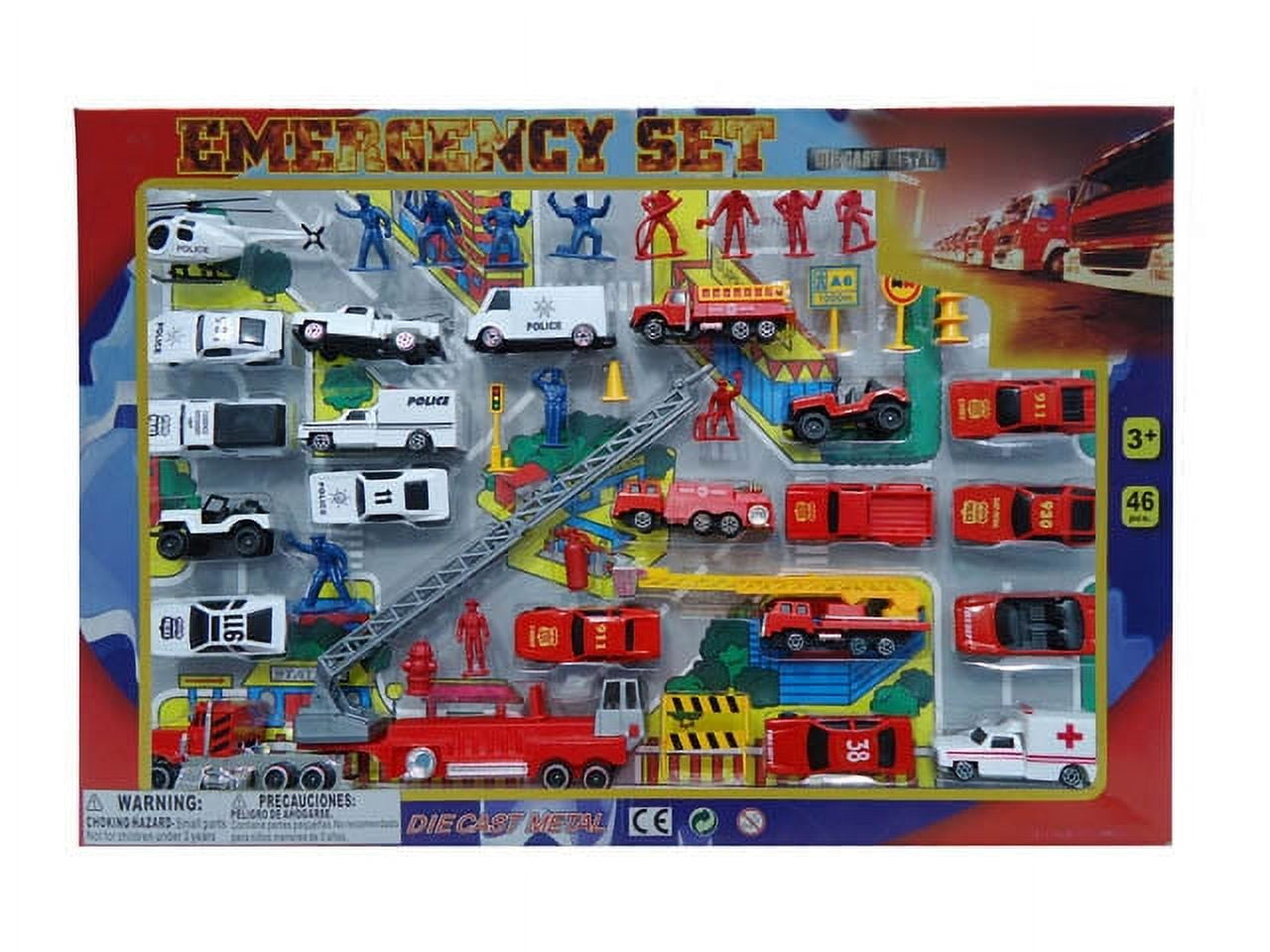 Diecast emergency vehicle set new arrivals