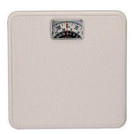 Metro Scales 20005014T WHT Analog Bathroom Scale, White