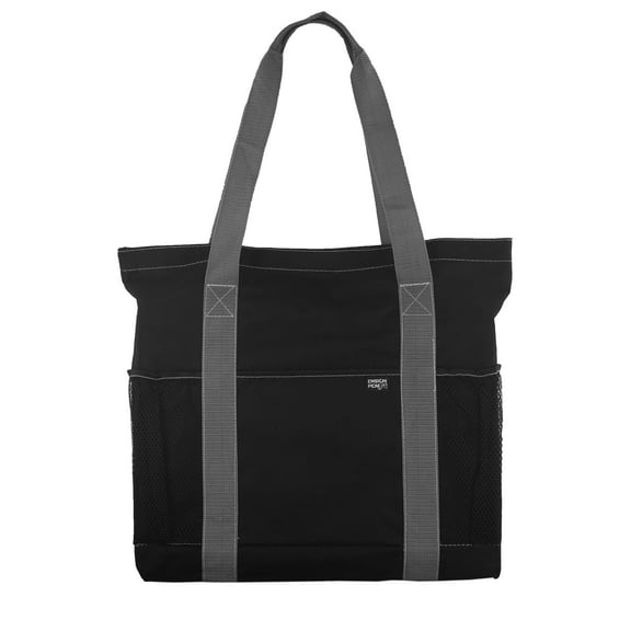 Metro Shoulder Tote with Pockets and Velcro Top Closure