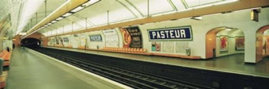 Metro Station Paris France Canvas Art - Panoramic Images (18 x 6)