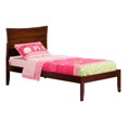 thumbnail image 1 of Metro Twin Platform Bed with Open Foot Board in Walnut, 1 of 4