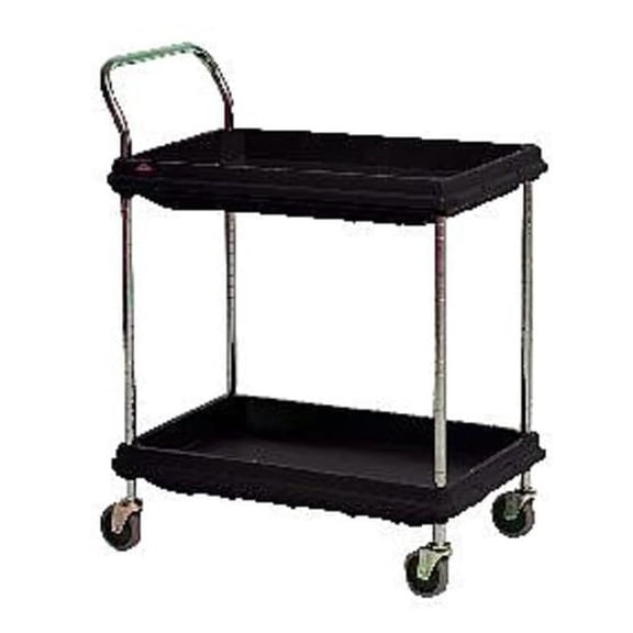 Metro Utility Cart,400 lb. Load Cap., PE BC2030-2DBL
