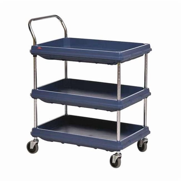 Metro Utility Cart,400 lb. Load Cap., PE BC2030-3DBL