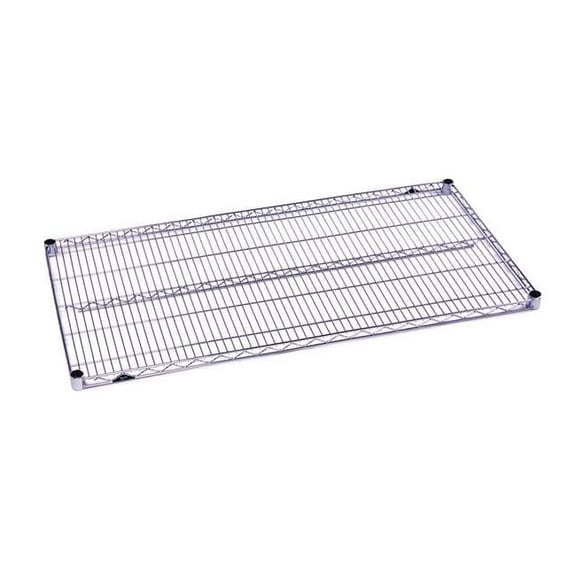 Metro Wire Shelf,24x60in,LdCap 600lb 2460NC