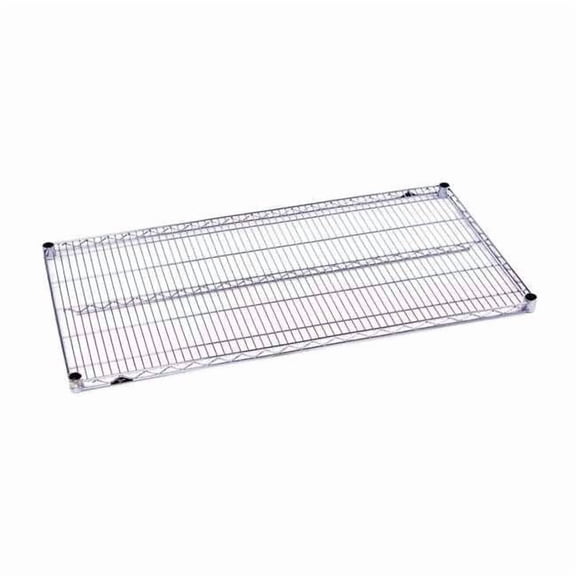 Metro Wire Shelf, 24"D x 60"W x 1-1/8"H, Chrome,PK5 2460NC-5