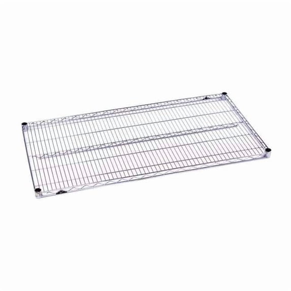 Metro Wire Shelf, 24"D x 60"W x 1-1/8"H, Chrome,PK5 2460NC-5