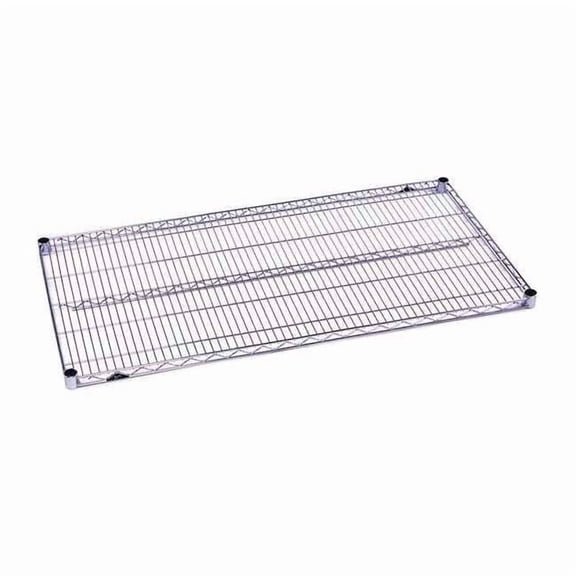 Metro Wire Shelf,24x72in,LdCap 600lb,PK4 2472NC-4