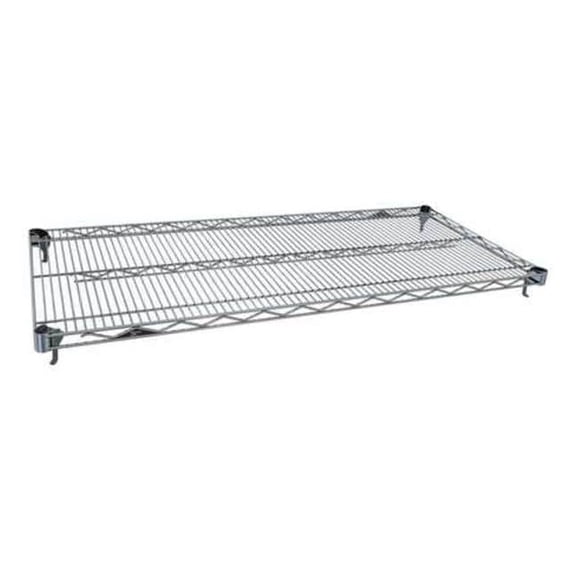 Metro Adjustable Wire Shelf, 24"D x 72"W, Chrome,PK5 A2472NC-5