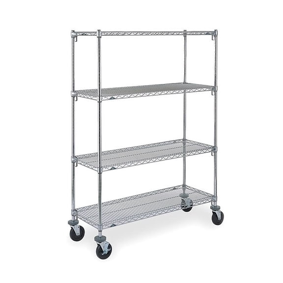 Metro WrShlvng,18x67 7/8x48in,Shlf Cap:150lb CART 2B