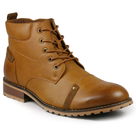 Metrocharm MC152 Men's Lace Up Cap Toe Casual Oxford Boot