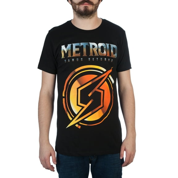 Metroid Black T-Shirt-S