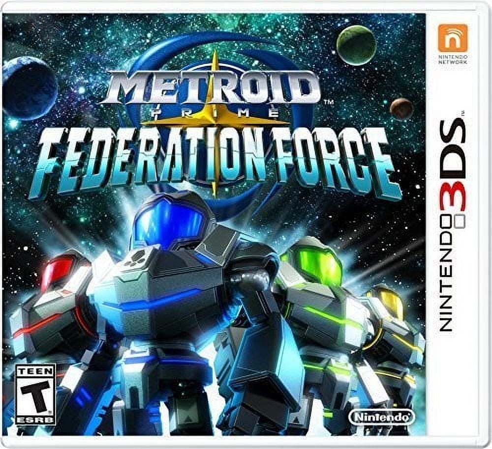Metroid Prime Federation Force, Nintendo, Nintendo 3DS, 045496743888