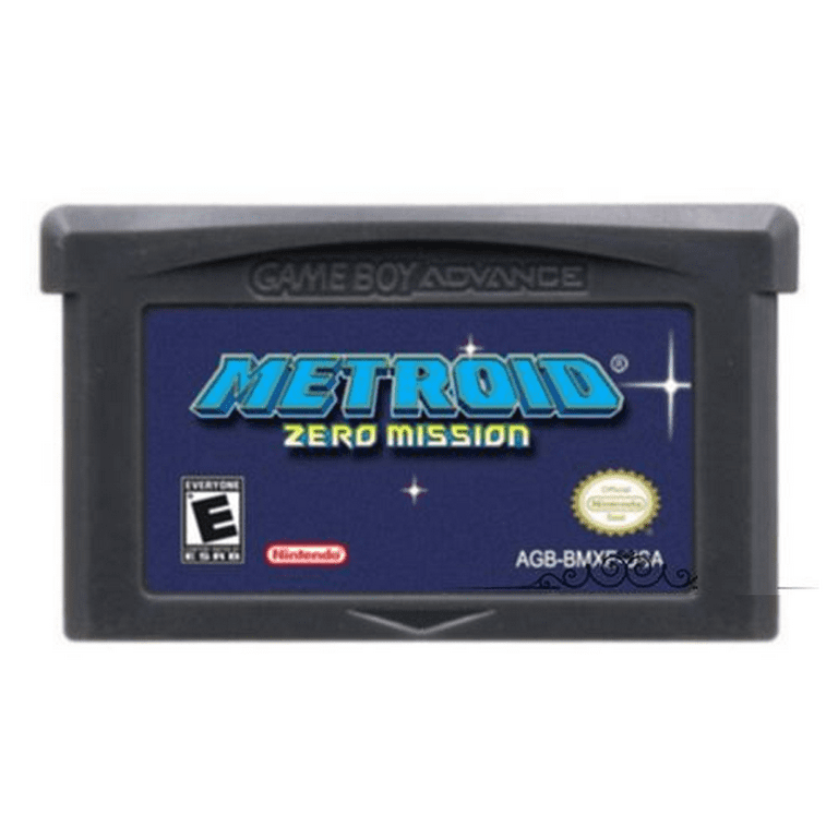 Metroid Zero Mission Game Boy Advance Game Cartridge