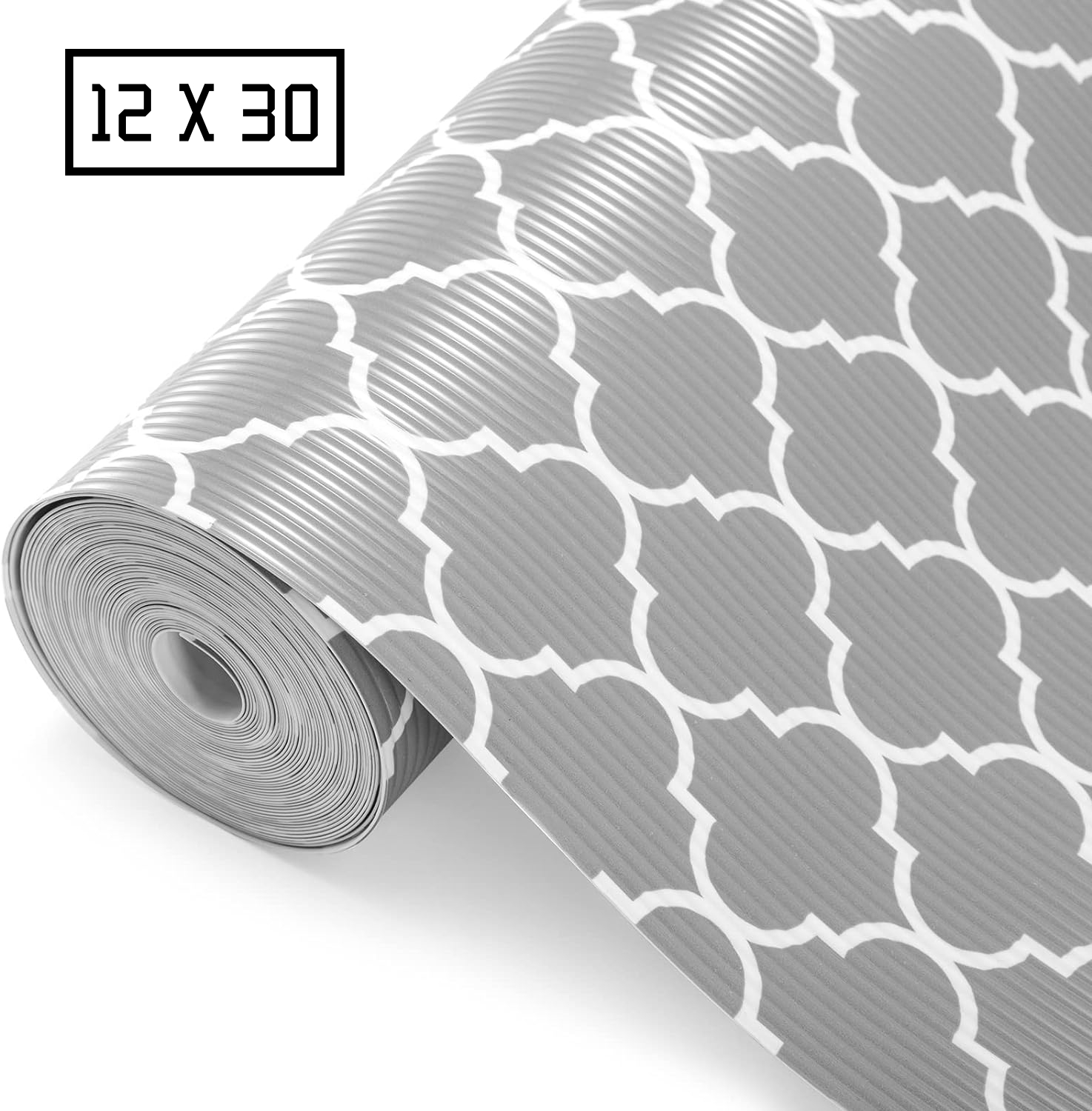 Smart Design Shelf Liner Classic Grip 12 Inch x 10 Feet Drawer