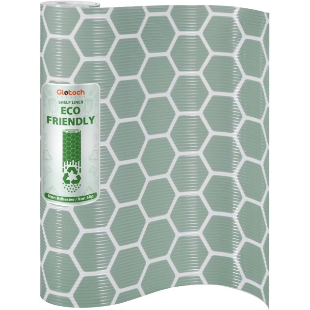 Metronic Shelf Liner 12” X 20 FT Premium Non Slip Drawer Liner , Non Adhesive Liner, Waterproof