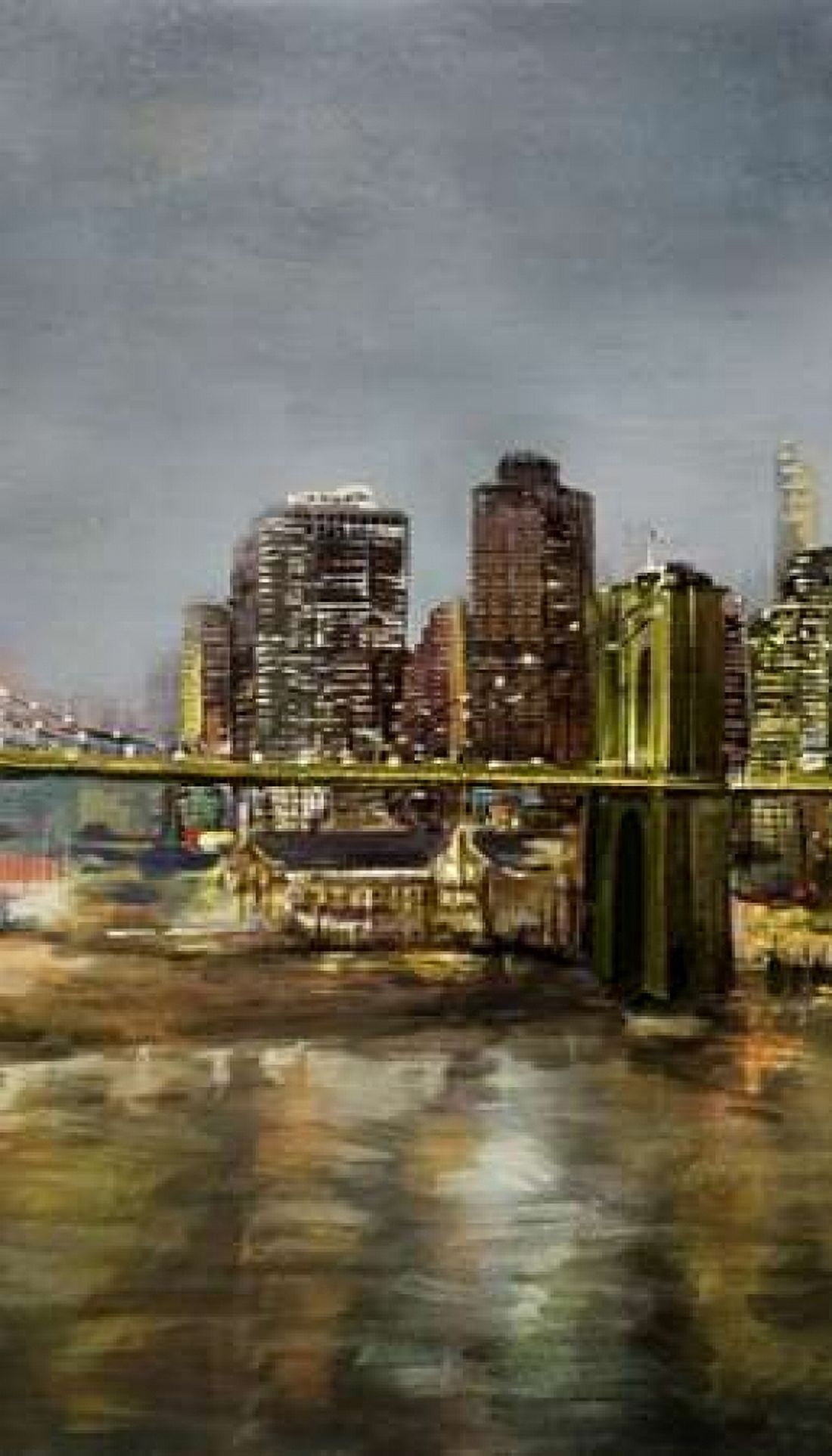 Metropolis 2 Canvas Art - Art Atelier Alliance (24 x 36)