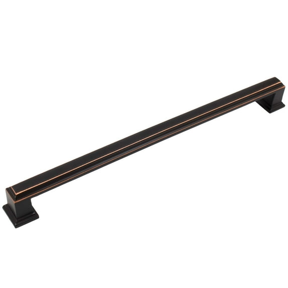 Metropolis Cabinet Pull, 224 Millimeters, Vintage Bronze by Stone Harbor Hardware