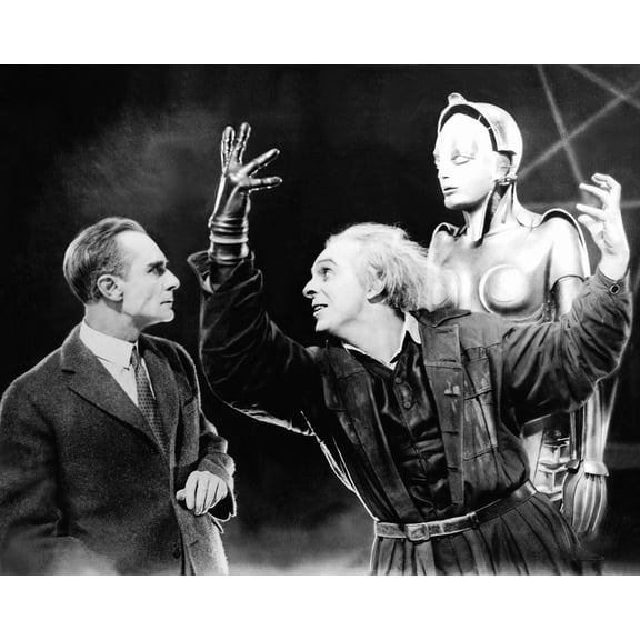 Metropolis Featuring Alfred Abel, Rudolf Klein-Rogge, Brigitte Helm 24X36 Classic Hollywood Poster