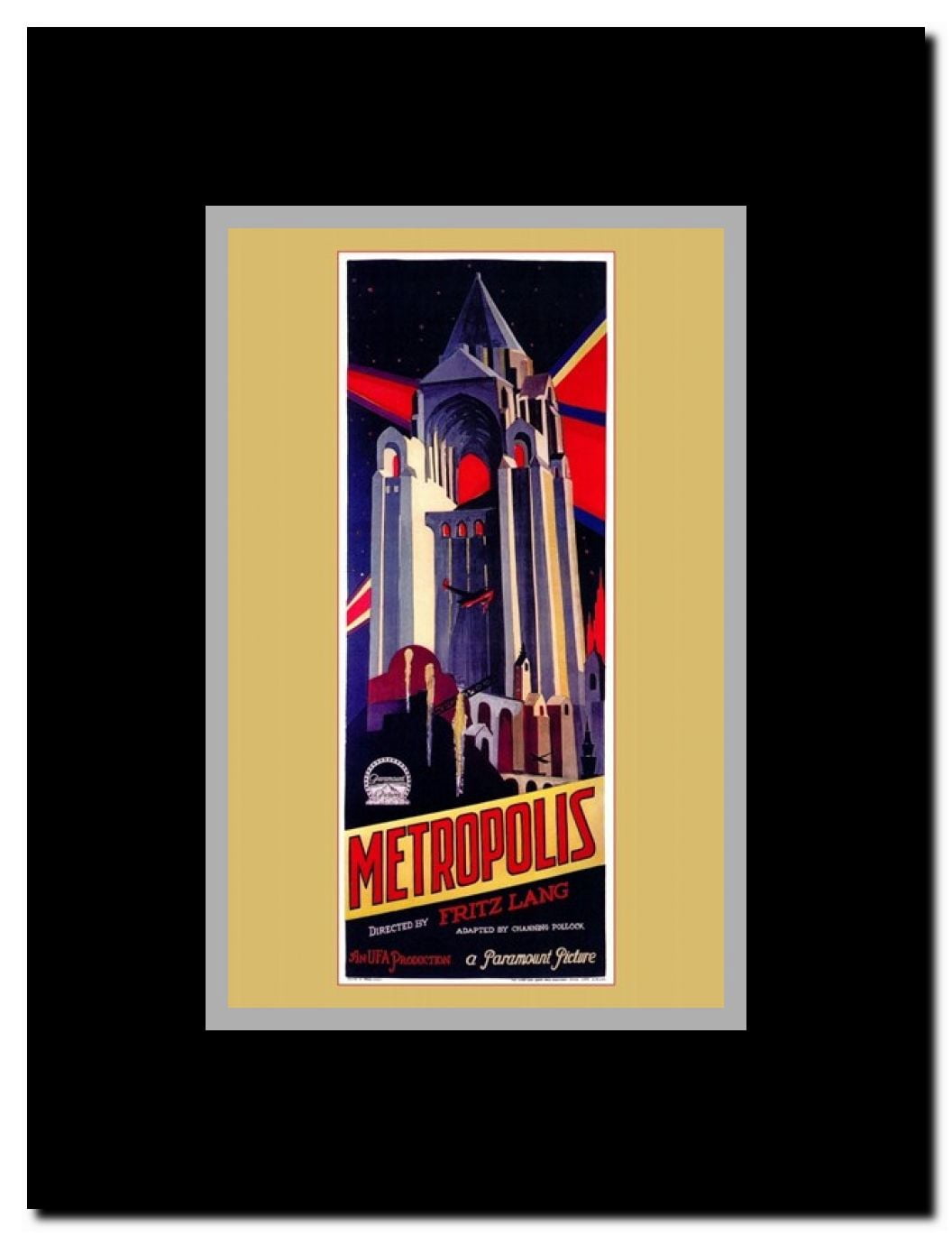 Metropolis Framed Movie Poster