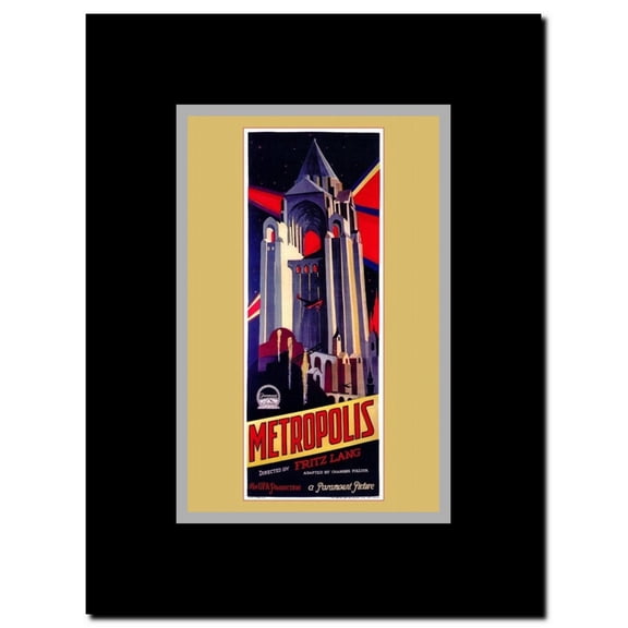 Metropolis Framed Movie Poster