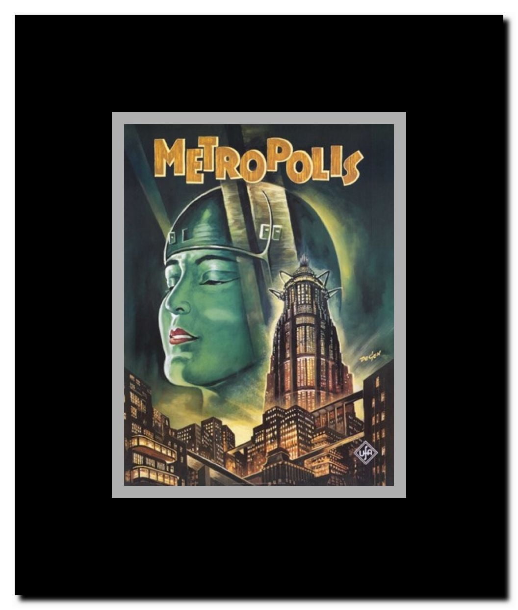 Metropolis Framed Movie Poster