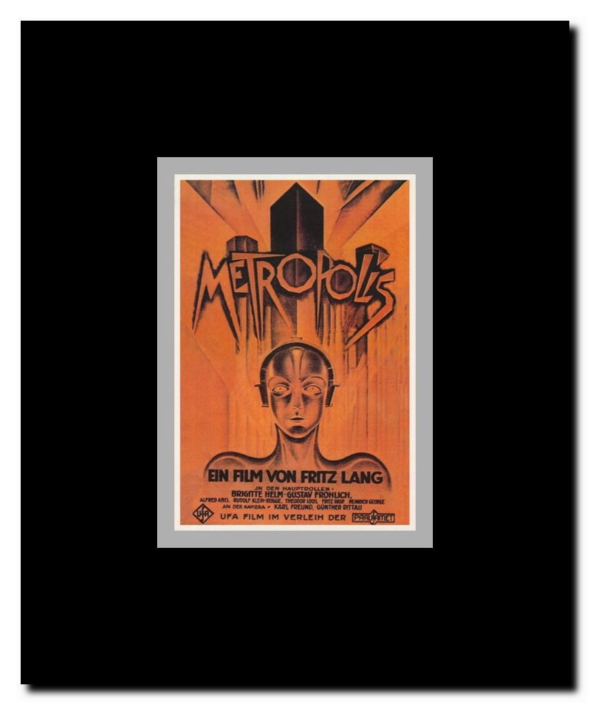 Metropolis Framed Movie Poster