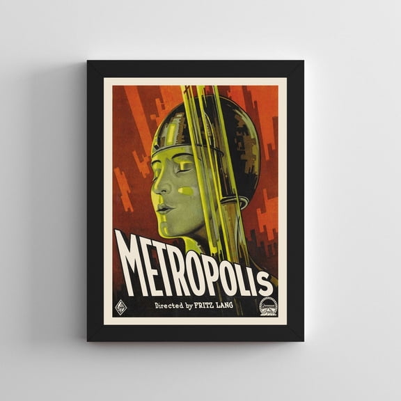Metropolis Fritz Lang Sci Fi Film Poster