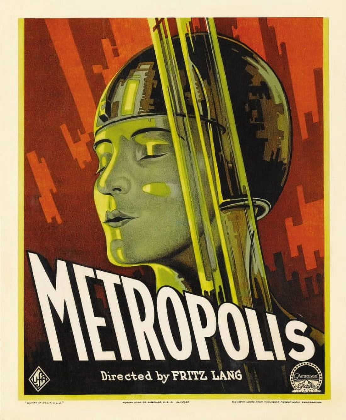 Metropolis Movie Fritz Lang Canvas Art -  (18 x 24)