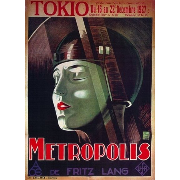 Metropolis Movie Poster (11 x 17)