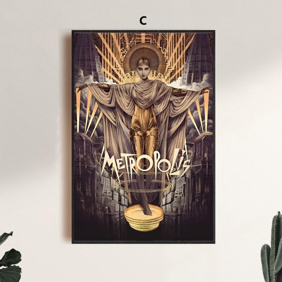 Metropolis Movie Poster GooGate - 8X12, UNFRAMED