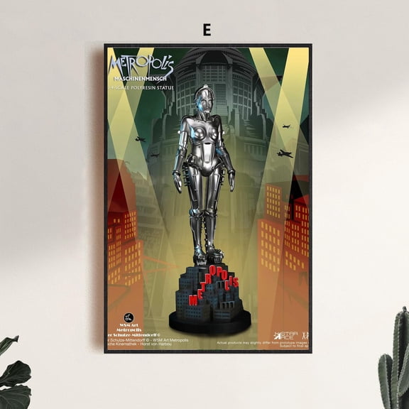 Metropolis Movie Poster GooGate - 8X12, UNFRAMED