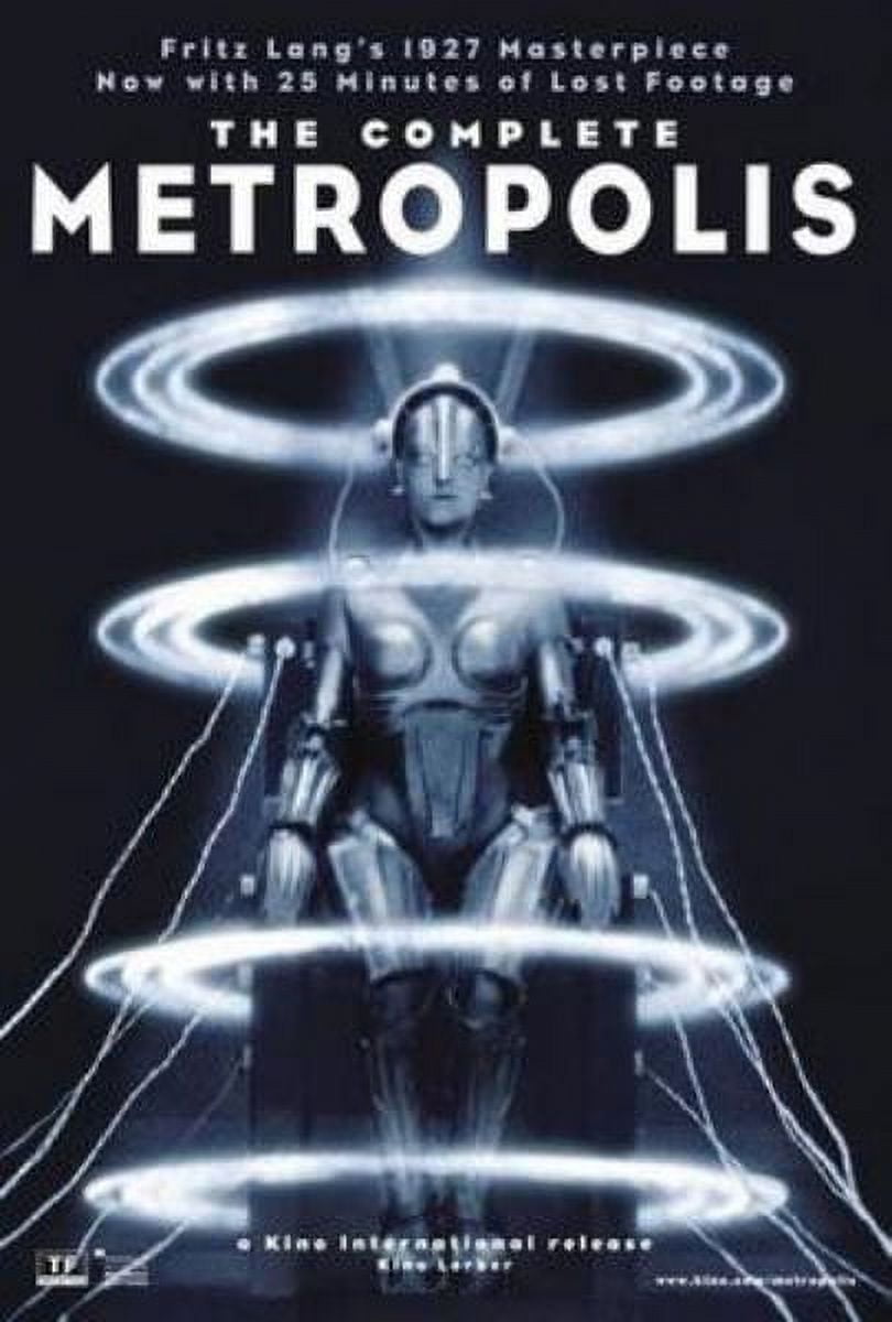Metropolis Movie poster Metal Sign Art Print 8x12 #654252 Multi-Color ...