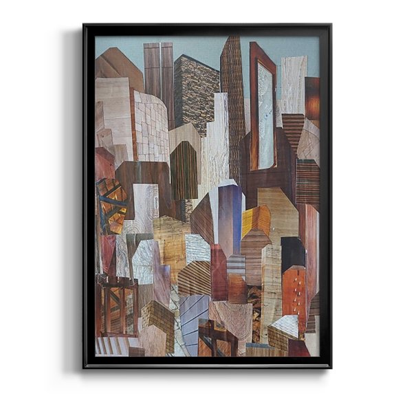 Metropolis Premium Framed Print - Ready to Hang