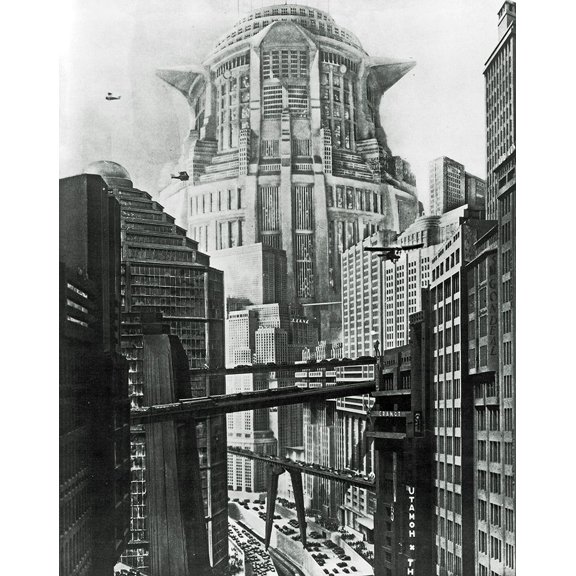 Metropolis - Production Still Poster Print by Hollywood Photo Archive Hollywood Photo Archive (24 x 36)