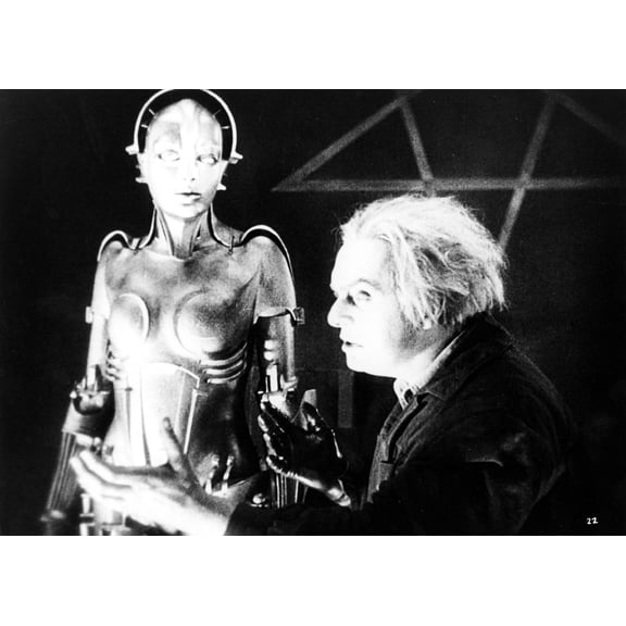 Metropolis Robot Poster 16x24 Poster Medium Art Poster 16x24 Unframed, Age: Adults Western Graphic