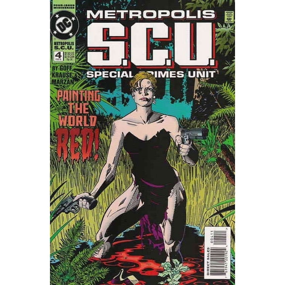 Metropolis S.C.U. #4 VF ; DC Comic Book