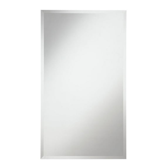 Metropolitan 22 in. Contemporary Mirror in Clear