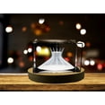 thumbnail image 1 of Metropolitan Cathedral of Brasília 3D Engraved Crystal Keepsake Souvenir, 1 of 8
