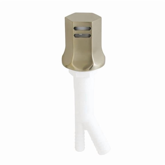Metropolitan Dishwasher Air Gap - Brushed Nickel - Easy Installation - Corrosion Resistant