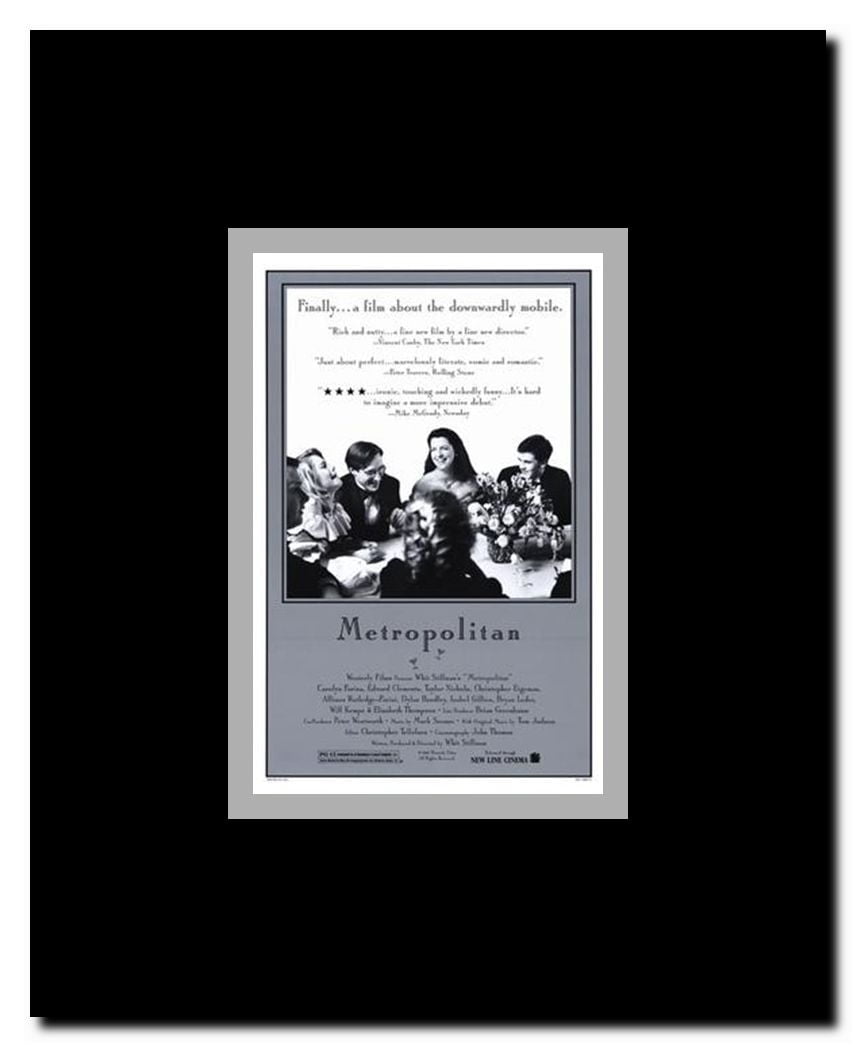 Metropolitan Framed Movie Poster