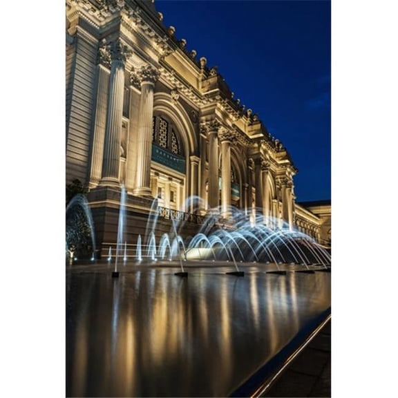 Metropolitan Museum of Art At Twilight - New York City United States of America Poster Print by F. M. Kearney, 24 x 38 - Large