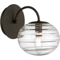 thumbnail image 1 of Metropolitan N3501 Lenora 8" Tall Bathroom Sconce - Bronze, 1 of 6