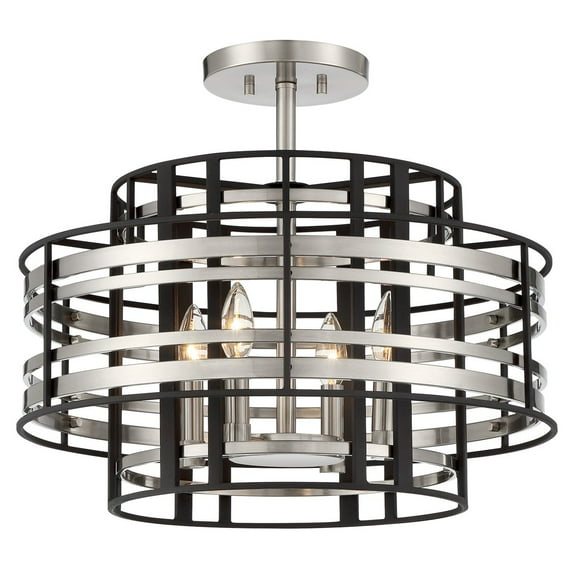 4 Light Semi-Flush Mount Minka Metropolitan N7983-420