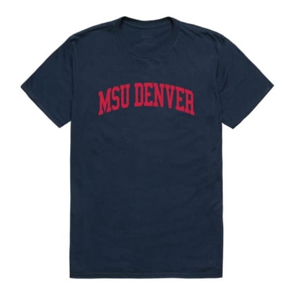 Metropolitan State University of Denver Roadrunners College T-Shirt, Navy - Medium