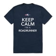 thumbnail image 1 of Metropolitan State University of Denver Roadrunners Keep Calm Short Sleeve T-Shirt, Navy - Small, 1 of 1