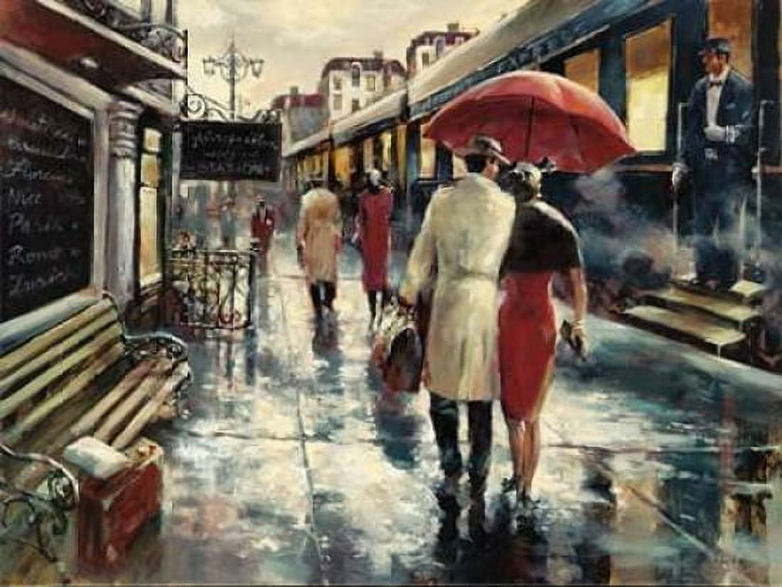 Metropolitan Station Canvas Art - Brent Heighton (22 x 28)